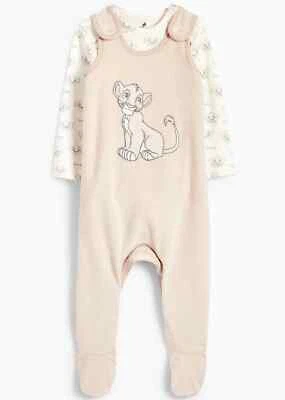 C&A Strampler Set Gr.56 62 Disney NEU König der Löwen Simba braun Nicki Body Baby