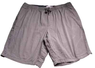 SONOMA SHORTS Hombre Talla 36 x 9 Gris Medio Cordón Cintura Elástica 100% Algodón Foto 1 de 4