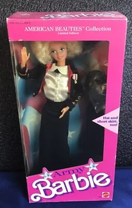 ARMY BARBIE DOLL, AMERICAN BEAUTIES COLLECTION, 3966, GOOD IN BOX, 1989! - Picture 1 of 12