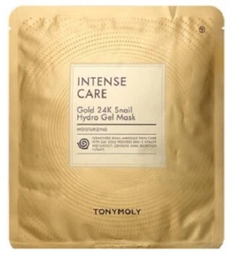 Tonymoly Intense care Gold 24k Snail Hydro Gel Mask 25ml 10pcs Anti Aging moist - Picture 1 of 2