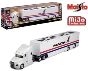 MAISTO DESIGN MACK ANTHEM ENCLOSED TRANSPORTER CUSTOM HAULERS HOBBY 1:64 - Picture 1 of 3
