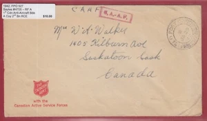 1st CDN ANTI-AIRCRAFT ARTILLERY BRIGADE, UK  B & T # M15-176 # 170 - Picture 1 of 2