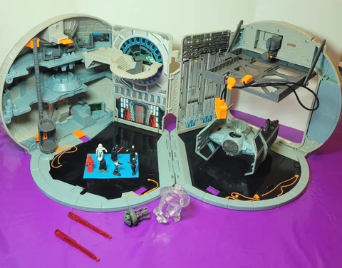 VTG Star Wars Action Fleet THE DEATH STAR Set 1996 Micro Machines GALOOB 67092 Cover