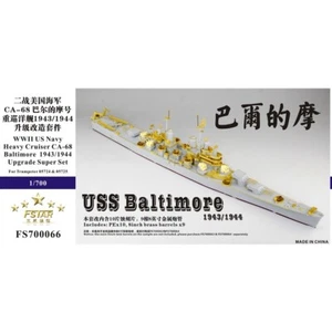 Zweiter Weltkrieg USS Pittsburgh CA-72 schwerer Kreuzer Upgrade-Set für Trompeter 05726 - Bild 1 von 6