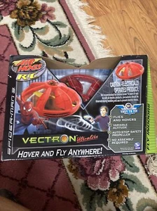 SPIDERMAN Vectron Ultralite AIR HOGS Hover Flying Saucer Toy SPINMASTER 2007 M - Picture 1 of 3