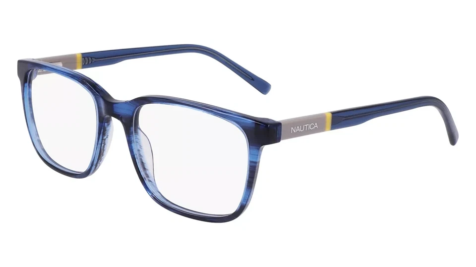 Nautica Men's Rx Eyeglasses Frame - N8179 441 - Navy Blue Horn (52-18-145)