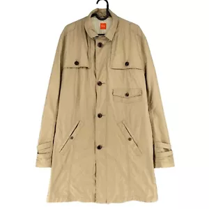 HUGO BOSS Orange Label Beige Baumwollmischung Trenchcoat Größe Eu 52 UK 52 US 42 - Bild 1 von 10