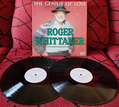 ROGER WHITTAKER ** The Genius Of Love ** 1988 HOLLAND 2-LP - Image 1 of 4