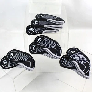 Set of 9 NEW Golf Club Head Covers PlayEagle 9 8 7 6 5 4 S P A Fits most Irons - Picture 1 of 15