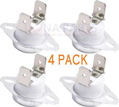 VIALU 4 Pack - Dryer Thermal Fuse Thermostat for Samsung DC47-00015A AP4201892 PS42052