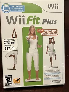 Wii Fit Plus (Wii, 2009) New Sealed - Picture 1 of 4