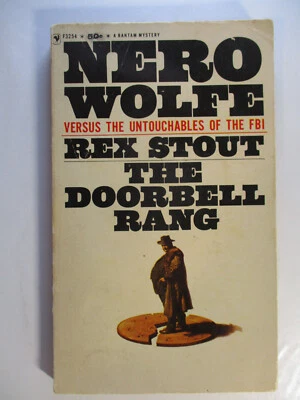 Nero Wolfe The Doorbell Rang, Rex Stout, 1st Bantam Paperback, 1966 - Image 1 of 4