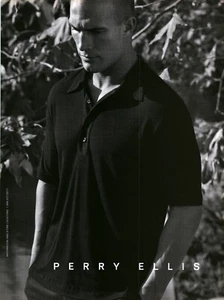 1999 PRINT AD - PERRY ELLIS FASHION CLOTHING AD - PERRY ELLIS FASHION MALE MODEL - Bild 1 von 1