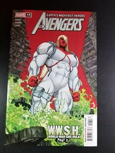 Clean Raw Marvel 2021 AVENGERS #48 prima app inverno She-Hulk BELLA - Foto 1 di 11
