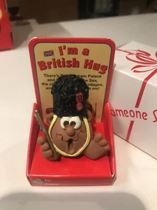 "I'm a British Hug" - The Hug Factory Collectible Figure NIP - Picture 1 of 8