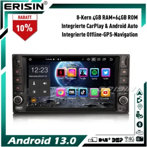 8-Kern Android 13 Autoradio Navi DAB+CarPlay 64GB Toyota Corolla RAV4 Vios Hilux - Bild 1 von 22