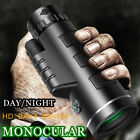 HD Monocular 80X100 Day/Night Vision BAK4 Telescope W/Triangle Phone Holder USA