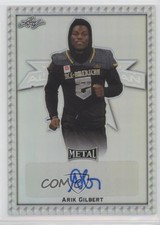 2020 Leaf Metal US Army All-American Bowl AAB Etch /50 Arik Gilbert #BA-AG1 Auto
