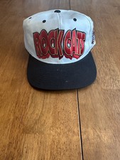 Vintage New Britain Rock Cats SnapBack Hat Defunct MiLB Deadstock Graffiti