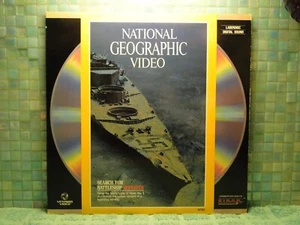 National Geographic Search For Battleship Bismark Laserdisc -EXTRA LDs SHIP FREE - Picture 1 of 2