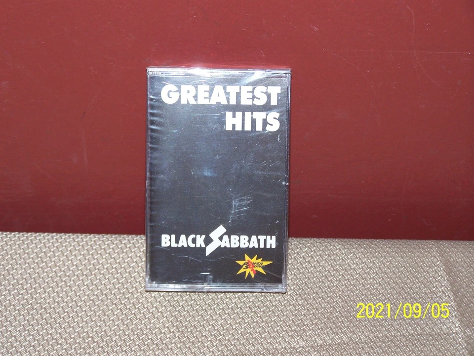 RARE Black Sabbath Holland Importgreatest Hits Tape Cassette Ozzy