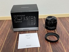 USED SONY Voigtlander COLOR-SKOPAR 21mm F3.5 Aspherical Lens E mount for sony