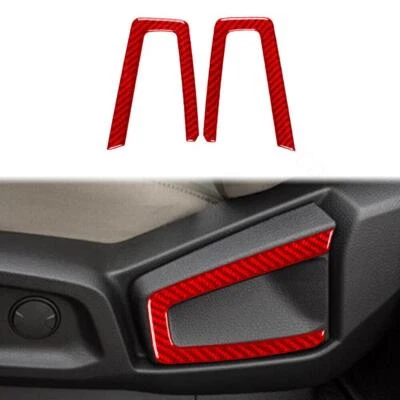 Наклейка отделка ручка переднего сиденья винил углеродное волокно для Ford Ranger Sport 2020-22 - Изображение 1 из 4