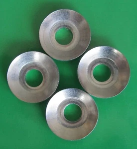 1927-1942 1/8" thick Buick Manifold Round Clamp Washers 1-3/16" dia. - Foto 1 di 3