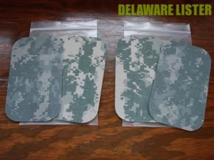 *ACU MILITÄR DIGITAL CAMO CORDURA 500D STOFF REPARATURSATZ KEIN EISEN AUFNÄHER Menge 4 - Bild 1 von 4