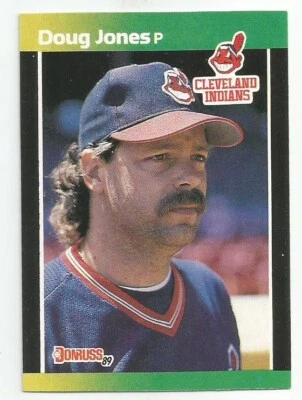DOUG JONES 1989 DONRUSS BASEBALL'S BEST CARD NEAR MINT CONDITION - Image 1 of 2