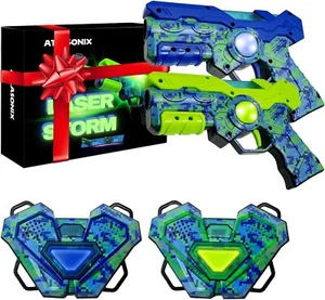 Laser Tag Set for Boys Age 8-12 Christmas & Birthday Gift Lazer Tag Game with... - Picture 1 of 9