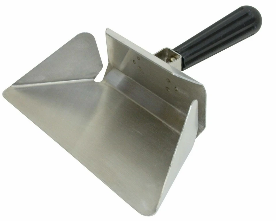 ACME Handelsübliche Fast Food Edelstahl Chip Scoop Bagger mit Kunststoffgriff