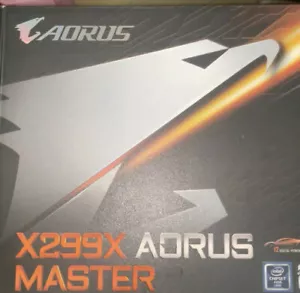 Placa madre Intel GIGABYTE X299X AORUS MASTER, LGA 2066 - Imagen 1 de 6