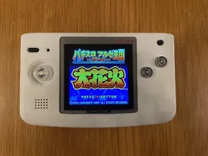 Neo Geo Pocket Color Console + New White Shell + IPS Q5 LCD Screen - Picture 1 of 4