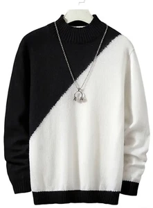 Stylish Men's Winter Stylish Warm Sweater Shirt Outwear BIG 2XL - Picture 1 of 5