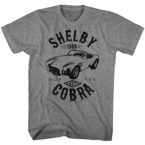 Carroll Shelby - Cobra - Short Sleeve - Heather - Adult - T-Shirt - Picture 1 of 1