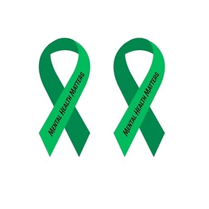 Medical Alert - Bewusstsein für psychische Gesundheit Aufkleber und Magnet - Bild 1 von 2