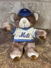 Vintage MLB New York Mets 6” Plush Bear 80’s 90’s Window Car Hang Stuffed Animal