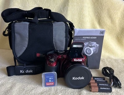 Cámara digital KODAK PIXPRO AZ401 16 MP 40X zoom HD 720p video - 8 GB SD - como nueva - Foto 1 de 4