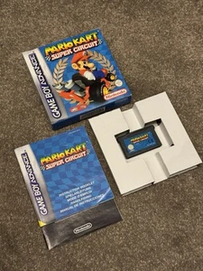 Mario Kart Super Circuit Nintendo Game Boy Advance GBA Boxed - Picture 1 of 8
