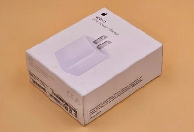 B011 NEW Open Box Apple A2305 USB-C 20W Power Adapter Wall Charger - White - Image 1 of 4