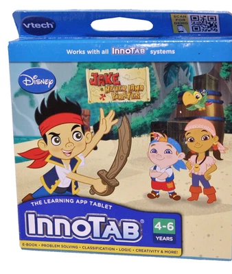 NEW Vtech Disney Jake & The Never Land Pirates Innotab Software Game 2012 4-6 Yr - Image 1 of 4