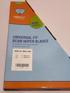 "Limpiaparabrisas de haz de ajuste universal Wowiper 22", 22""" - Imagen 1 de 2