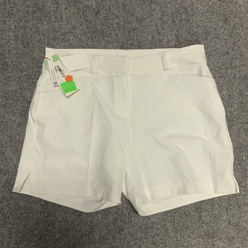 Pantaloncini da golf Adidas donna taglia 10 Prime verdi elasticizzati