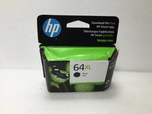HP 64XL Czarny wkład atramentowy HIGH YIELD N9J92AN 03/2026 Zapieczętowane pudełko, - Zdjęcie 1 z 4
