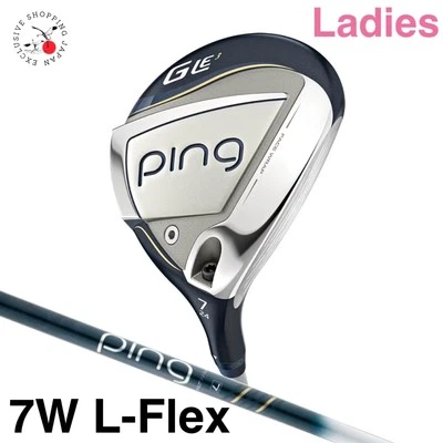 PING Golf Fairway Wood G LE3 Ladies 7W L-Flex ULT 250 J Graphite Shaft Japan RH - Image 1 of 4