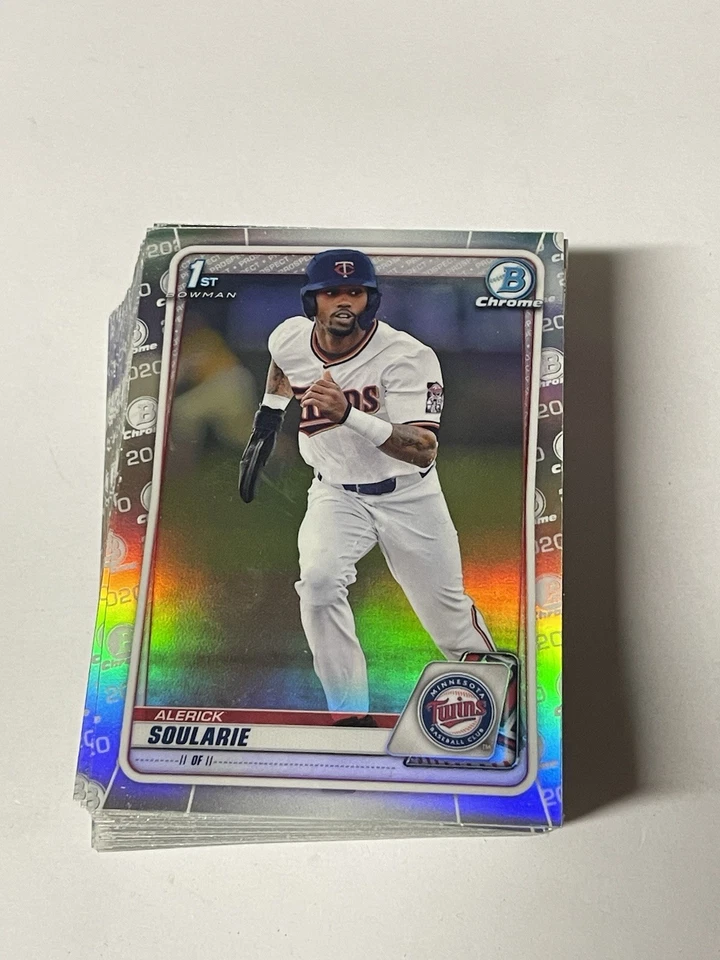 2020 Bowman Chrome Refractor Singles You Pick - Image 1 of 1