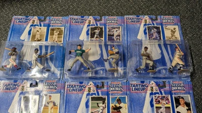 Starting Lineup Classic Doubles Set of 11 Mantle Robinson variant Griffey - Image 1 of 4