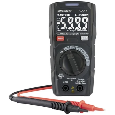 VOLTCRAFT VC-23 Hand-Multimeter  digital  CAT III 600 V Anzeige (Counts): 6000 - Bild 1 von 4