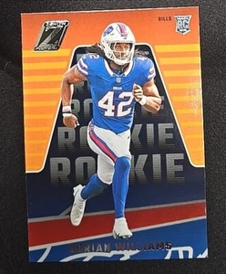 Panini 2023 Zenith #137 Dorian Williams Rookie - Buffalo Bills - Picture 1 of 2